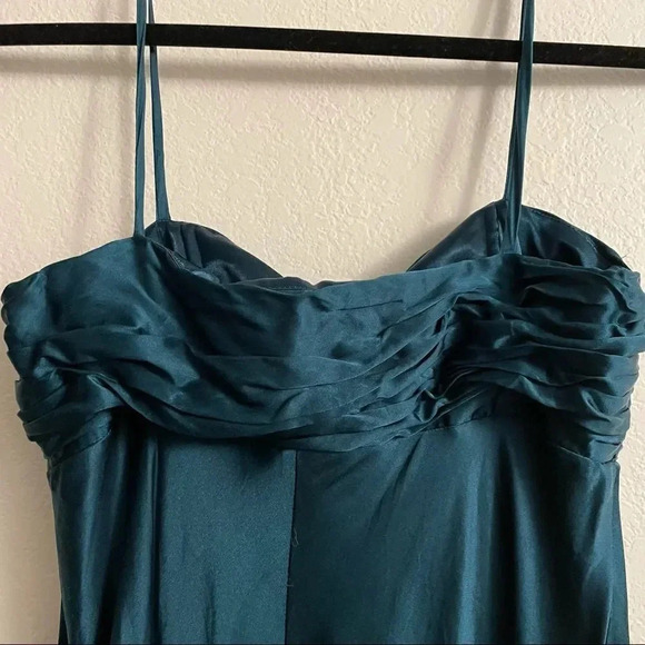 laundry by design satin ruched chest maxi dress - Picture 13 of 14